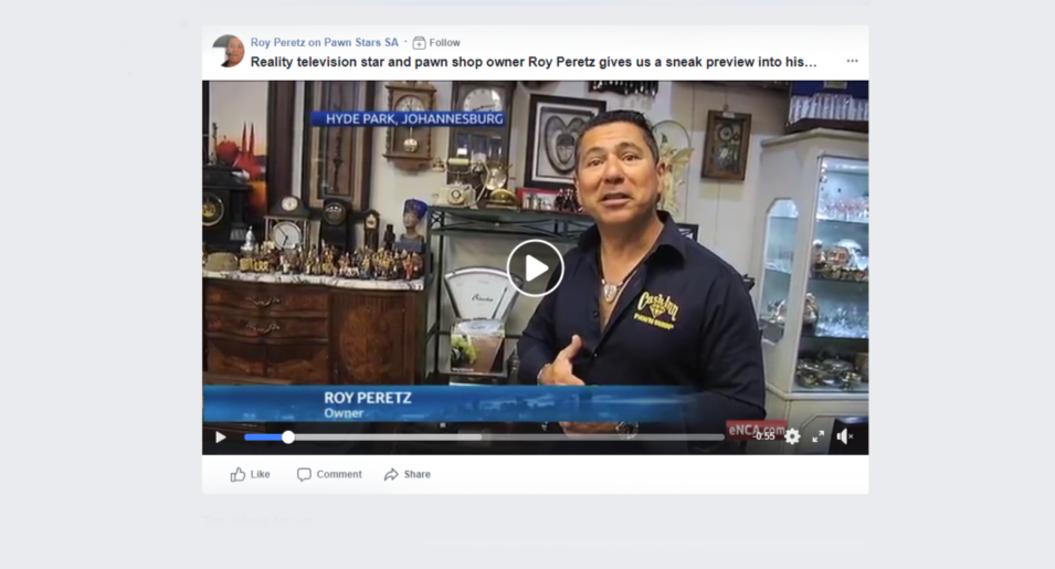 Roy on Pawn Stars