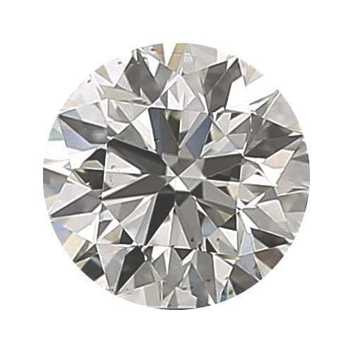 GIA Round Cut 5.09 Carat Round Brilliant I VS1